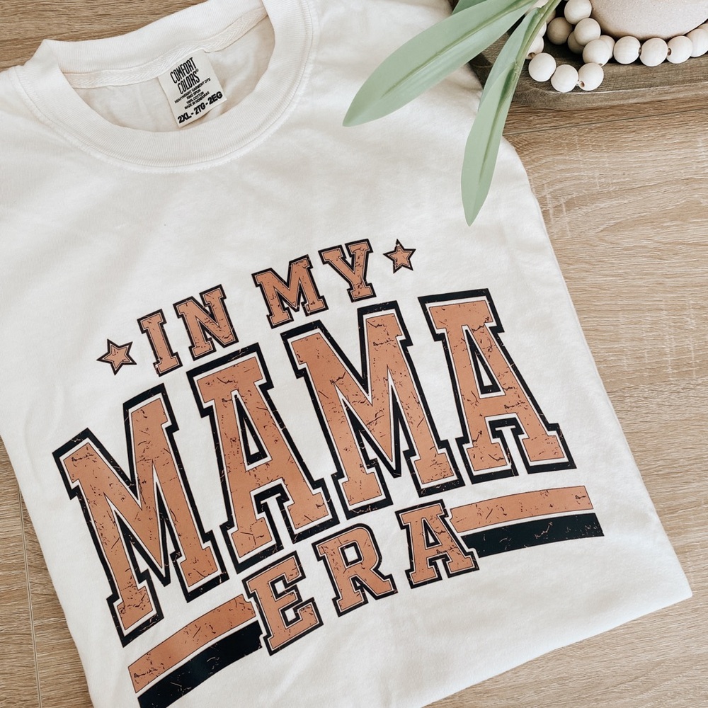 In My Mama Era Short Sleeve Tee | Comfort Colors 2X